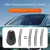 Reparador de limpiaparabrisas de coche Reparador de goma de escobilla de limpiaparabrisas Herramienta de reparación de rayones en la escobilla de limpiaparabrisas Limpiaparabrisas universal para coche, accesorios y suministros para coche