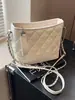 Yuezi 2026 Verano Nuevo Retro Versátil Cadena de Rombo Bolso de Mujer Bolso Cruzado Tipo Cubo Bolso de Hombro Versátil de Moda