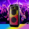 2024 Nuevo Altavoz de Audio Bluetooth Inalámbrico RGB Fresco de Alta Potencia para Exteriores de Comercio Exterior
