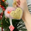 Llavero de Oro Puro 999 con Corazón y Trébol de Cuatro Hojas, Suministro Directo del Fabricante, Exquisito Regalo Promocional de Joyería