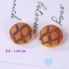 Comida de Imitación y Pan de Juego Croissant Bolsa Accesorios de Resina DIY Pegamento de Crema Carcasa para Teléfono Móvil Horquilla Accesorios para el Cabello Calcomanía para Refrigerador