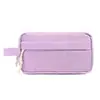 Nueva Bolsa de Almacenamiento de Pana Clutch Portátil Gran Capacidad Bolsa de Maquillaje Simple Versátil Bolsa de Tocador de Viaje