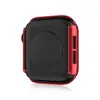 Funda galvanizada de una sola fila con incrustaciones de diamantes para Apple Watch Series 10, funda protectora integrada de un solo diamante