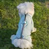 Ropa para Mascotas Otoño e Invierno Nueva Todo Incluido Cuatro Patas Deportiva Polar Ropa para Perros para Perros y Gatos Pequeños y Medianos