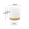 Resina Plástico Ecológico Vaso Pequeno para Flores Vaso Preguiçoso Automático Absorvente de Água Armazenamento de Água Redondo Camada Dupla Suculenta Pothos Planta Verde Vaso de Flores