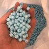 DIY 6*8mm 50g Cuentas Barril, Cuentas Tambor, Jade Imitación, Jade Nieve, Cuentas de Vidrio para Rezar, Accesorios para Pulseras y Collares, Cuentas Sueltas de Vidrio