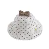 Sombrero de pescador de encaje con lazo floral para bebé, nuevo estilo de primavera para bebés, sombrero de pescador súper lindo, sombrero de pescador adorable y ajustable