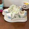 Zapatos Dopamina para Mujer 2025 Nuevo Otoño Versátiles Populares Blancos Estudiante Modernos Nicho Casuales Zapatillas