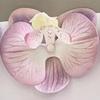 Flor Artificial 3D Cabeça de Flor Phalaenopsis Filme de Exportação Flor Falsa Phalaenopsis Grampo de Cabelo Transfronteiriço Phalaenopsis Caixa de Doces de Casamento Cabeça de Flor