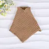 Bufanda Triangular para Mujer de Otoño e Invierno, Bufanda de Cuello de Punto Cálida, Cubrecuellos de Moda, Cuello Falso Decorativo para Suéter, Gama Alta