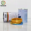 Lata de hojalata Personalizada Redonda Sellada Lata para Polvo de Proteína Leche de Cabra Lata de Hierro Tapa de Hojalata Espiral Fácil de Abrir Empaque de Lata de Hierro