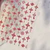 Pegatinas para Uñas Año Nuevo Gato y León Nuevo 3D en Relieve Lindo Festivo Caballo Pequeño Año Festival de Primavera Pegatinas para Uñas
