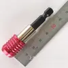 Yunbei 3 Peças Hastes Adaptadoras Coloridas com Contas, Hastes Adaptadoras com Haste Sextavada 1/2 1/4 3/8 Hastes de Conexão para Soquete de Furadeira Elétrica