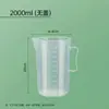 Oferta Especial Copo Medidor de Plástico PP de Grau Alimentício de Alta Qualidade com Cilindro Graduado Béquere Transparente Espessado 100ml-5000ml