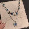 "Paraíso de Manzanas" Collar de Manzana Estrella Color Dopamina con Cuentas 2024 Nuevo Cadena de Clavícula de Lujo Ligero de Verano