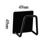 Estante para Esponjas de Acero Inoxidable 304 Cocina Sin Perforaciones Piscina Bola de Acero Trapo Estante Escurridor de Esponjas Estante de Almacenamiento