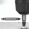 Extractor de tornillos rotos, mal extractor de tornillos, extractor para tornillos rotos, extractor de rosca inversa, extractor de tornillos antideslizante, herramienta de extracción de tornillos