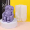 Velas Aromáticas de Santa Claus Blancas, Decoración de Atmósfera Festiva, Regalos Navideños, Varias Velas Navideñas Ca