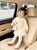 Vestido Moletom para Meninas Outono e Inverno 2025 Nova Moda Vestido Bufante para Bebê Doce Vestido Princesa de Comprimento Médio Atacado
