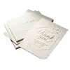 Producción de tarjetas personalizadas, tarjetas de agradecimiento, tarjetas postventa, tarjetas plegables personalizadas con forma y estampado en caliente, impresión de papel, tarjetas de PVC, personalización de tarjetas de identificación de trabajo