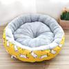 Caseta para gatos NC, caseta para perros, alfombra redonda de algodón, caseta para perros y gatos, alfombra cálida de invierno, cama para perros, cama para mascotas, cama redonda de felpa