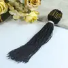 Pulsera semiacabada DIY y cordón de nudo tejido a mano con cuentas y cierre de seguridad, cordón rojo para el año del zodiaco, en stock