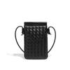 Tendência Quente de Verão Bolsa Mini de Luxo para Mulheres 2026 Nova Bolsa Transversal de Palha de Nicho Bolsa de Celular para Caminhada