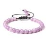 Pulseira Feminina Popular de Pedras Naturais Olho de Tigre 6mm da Amazon, Pulseira com Pingentes Tecida à Mão, Venda Quente