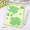 Colección de blocs de notas A5 desprendibles de dibujos animados, libro de páginas de colores para voltear, portapapeles de estudiante portátil, bloc de notas de mensajes