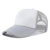 Impressão de Logo Personalizada Estampagem a Quente Combinação de Cores Simples Boné com Aba de Placa Leve Malha Confortável Respirável Chapéu de Sol Boné de Beisebol