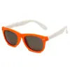 S8002 Óculos de Sol de Silicone Infantis Óculos de Sol de Unha de Arroz de Silicone Óculos de Sol com Combinação de Cores Polarizados para Meninos e Meninas