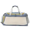 Bolsa esportiva multifuncional personalizada pelo fabricante com separação de seco e úmido, bolsa de academia, bolsa de mão, bolsa de ombro, bolsa transversal, bolsa de viagem de grande capacidade