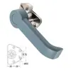 Manija de puerta de gabinete de vapor, manija de horno, manija de gabinete de vapor para mariscos, accesorios para gabinete de cocción al vapor de arroz, cerradura de puerta de gabinete de vapor, manija de gabinete