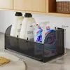 Estante de Almacenamiento para Gabinete de Baño con Ruedas para Detergente de Lavandería, Organizador de Artículos de Tocador para el Hogar