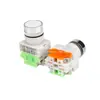 Interruptor de Botão de Pressão 22mm Lay37-11Bn Botão Plano Auto-Resetante Auto-Travante Y090 Normalmente Aberto Normalmente Fechado Interruptor de Botão Plano