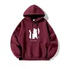 Moletom com Capuz de Gatinho Masculino Outono e Inverno Jaqueta Pesada Rígida Americana Marca Tendência Oversize Retrô Outono Novo Estilo