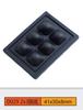 Almohadillas de Plástico PVC, Antideslizantes, Almohadillas Inferiores de Equipaje de 5 Barras, Almohadillas Inferiores de Maleta, Accesorios Inferiores de Barra de Goma Suave para Mochila