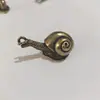 Caracol Banho de Latão Sólido, um Ponto de Virada na História, Pet de Chá, Ornamento de Mesa, Peso de Papel, Colecionável Antigo, Peça Portátil, Vintage