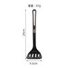 Mango de Plástico Hueco Utensilios de Cocina de Nylon Espátula Antiadherente Cuchara de Cocina para Cocinar Colador Set de Utensilios de Cocina de Nylon