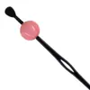 Pasador de Pelo Píldora Roja, Bola de Acrílico, Estilo Japonés, Accesorio para el Cabello Estilo Antiguo, Hanfu, Kimono, Una Pieza al por Mayor