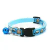 Collar para mascotas pequeño y mediano de 1 cm, patrón personalizado, juego de cabeza de tracción para gatos, cuello de perro con hebilla de plástico, anti-pérdida