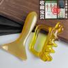 Herramienta de Masaje Dual para Espalda y Piernas, Pluma de Acupresión Gua Sha, Palo de Relajación Muscular, Herramienta de Masaje Meridianos de Mano, Universal para Todo el Cuerpo