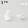 Tapón para oídos en espiral para nadar tapón para oídos insonorizado impermeable de silicona clip para la nariz juego de tapones para oídos tapón para oídos suave impermeable venta al por mayor