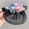 Malla para el Cabello de Niña Recogido de Baile Bolsillo Invisible para el Cabello de Niña Tocado de Flor Cabeza de Bola Accesorios Fijos para el Cabello Accesorios para el Cabello de Niñas