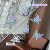 Nuevos Accesorios para Uñas de Arte de Mariposa Media Flor Color Mágico Dulce y Colorido Elfo Mariposa Estéreo Accesorios para Uñas Arte de Uñas Mariposa
