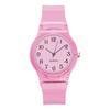 Venta directa de fábrica de relojes de moda con esfera de plástico transparente de nuevo diseño transfronterizo.