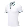 Polo de verano de manga corta con cuello intercolor, camisa cultural, overol corporativo, camisa de solapa publicitaria, logo estampado personalizado, herramental