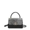Bolso de Mano Pequeño Cuadrado Patchwork Estampado de Serpiente al por Mayor Transfronterizo 2026 Nuevo Estilo Coreano Bolso de Hombro de Moda Bolso Cruzado de Alta Calidad para Mujer