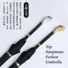 Guarda-chuva de Autodefesa com Design de Caveira, Guarda-chuva Espada Guerreiro do Zodíaco Chinês, Guarda-chuva Espada de Proteção Solar