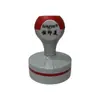 Hengyin US Material Fotosensible Sellado de Bordes Venta al por Mayor Carcasa Gris Cabeza Roja Cabeza Morada Carcasa de Color Sellado de Bordes con Almohadilla Fotosensible de 4 mm